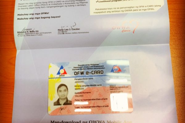 How to Get OWWA eCard