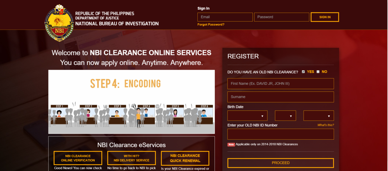 Renewal of NBI Clearance is now on your fingertips