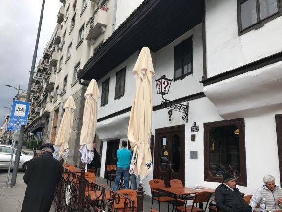 The Question Mark Restaurant in Belgrade, Serbia